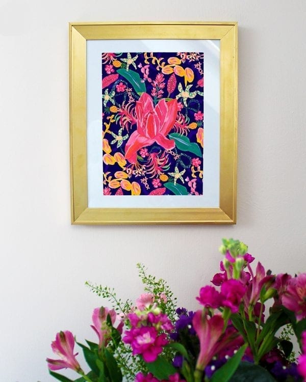 Tropical Fusion Art Giclée Print