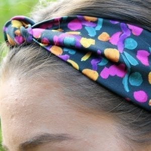 Abstract Butterfly Headband