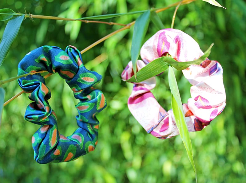 Caitlin Evans Silk Scrunchies
