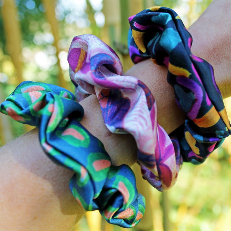 Silk Scrunchies